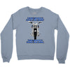funny , fourtwo wheels, ideal gift, birthday present Crewneck Sweatshirt