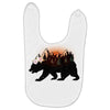 Bear Adventure With Rose Baby Bibs