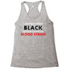 hides the blood stains Racerback Tank