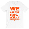 we are the 99% t shirt occupy wall street anti corporate greed black T-Shirt