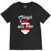 sleigh all day V-Neck Tee