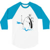 Fish Holdup 3/4 Sleeve Shirt