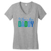 who's the daddy christmas Women's V-Neck T-Shirt