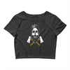 lumberjack skull Crop Top