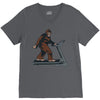 bigfoot treadmill V-Neck Tee