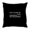 retrograde Throw Pillow