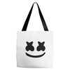 marshmello face Tote Bags