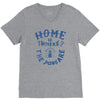 home is where the paws are V-Neck Tee