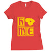 lithuania europe home Ladies Fitted T-Shirt