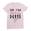 i stole her heart Ladies Fitted T-Shirt