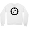 clock black Crewneck Sweatshirt