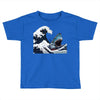 Great White Wave Shark Toddler T-shirt