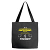not all superheroes ... dresses Tote Bags