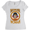 smart strong sensual woman Women's Triblend Scoop T-shirt