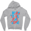 BORN TO BE AWESOME Zipper Hoodie