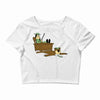 yogi bear rug Crop Top
