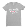 nine months you're out Ladies Fitted T-Shirt