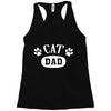 cat dad Racerback Tank