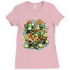 mommy!!! my candy is stolen by zombie Ladies Fitted T-Shirt
