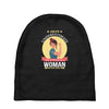 underestimate woman Baby Beanies