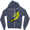 minion loves banana Zipper Hoodie