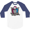 monster high color shield   copy 3/4 Sleeve Shirt