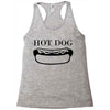hot dog Racerback Tank