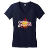 captain obvious Women's V-Neck T-Shirt