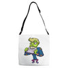 monster cartoon character 14 Adjustable Strap Totes