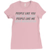people like you Ladies Fitted T-Shirt