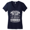 Dear Daddy... Women's V-Neck T-Shirt