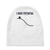 i have potential energy Baby Beanies