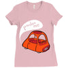 polite pete Ladies Fitted T-Shirt