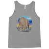 polygon bear graphic Tank Top