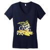 motorbike, love riding my dirtbike Women's V-Neck T-Shirt