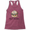 Burger and Fries Best Friends Racerback Tank