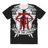 Fight The Dead Fear The Living All Over Women's T-shirt