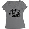 Boef en de Gelogeerde Aap Women's Triblend Scoop T-shirt