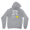 my head says gym but my heart say tacos Hoodie