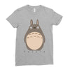 totoro 1 Ladies Fitted T-Shirt