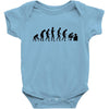 evolution computer Baby Bodysuit