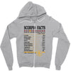 Scorpio Facts Zodiac Zipper Hoodie
