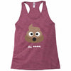 cute poo Racerback Tank