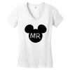 Mr. and Mrs. Matching Women's V-Neck T-Shirt