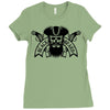 black beard Ladies Fitted T-Shirt