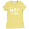 cream rock band punk Ladies Fitted T-Shirt