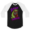 zombie horse classic 3/4 Sleeve Shirt