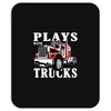 plays with trucks family matching Mousepad