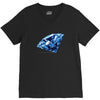diamond blu V-Neck Tee