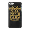 coffee addict iPhone 7 Case